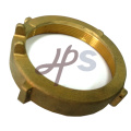 Hot forging brass water meter cover with plastic cap